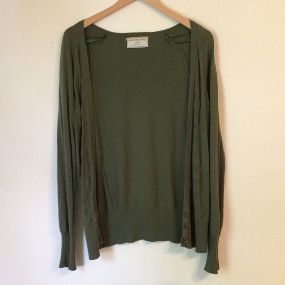 Green Cardigan - Picture 2 of 5
